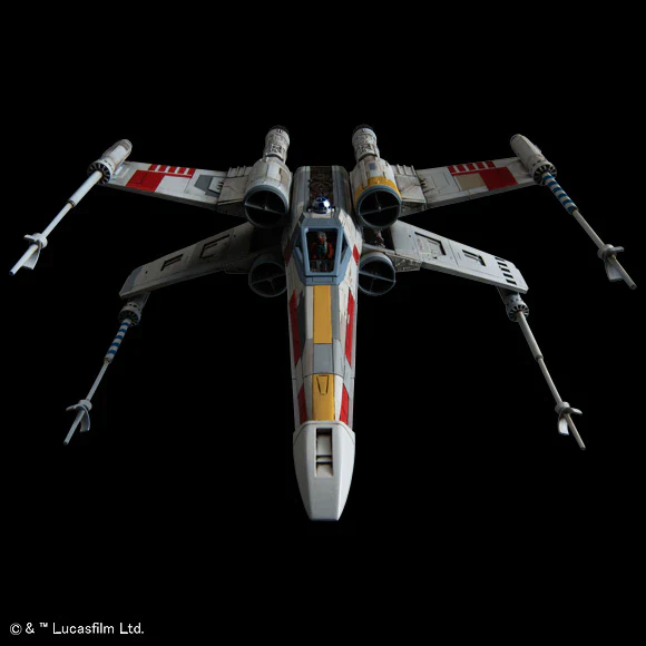 Bandai Star Wars STAR WARS 1/72 X-WING STARFIGHTER - Image 3