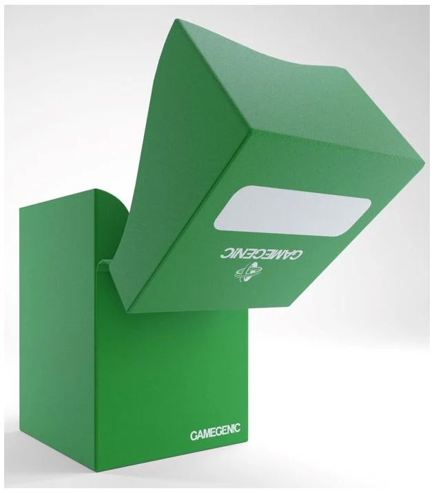 Gamegenic Deck Holder Holds 100 Sleeves Deck Box Green - Image 3
